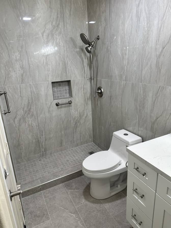 Hardwood Galleria Bathroom remodel in Huntington Beach 9